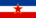Rectangular flag of Yugoslavia