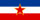 Rectangular flag of Yugoslavia