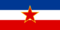 Rectangular flag of Yugoslavia
