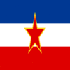 Square flag of Yugoslavia
