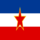 Square flag of Yugoslavia