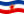 Static waving flag of Yugoslavia