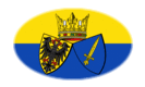 Oval vignette flag of Essen