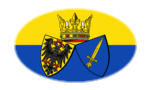 Oval vignette flag of Essen