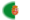 Oval vignette flag of Fuerteventura