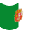 Static waving flag of Fuerteventura