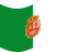 Static waving flag of Fuerteventura
