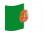 Waving flag of Fuerteventura