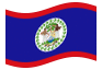 Animated flag Belize