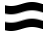 Waving flag of West Prussia (Prussian Province)