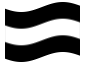 Waving flag of West Prussia (Prussian Province)