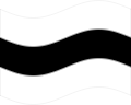 Static waving flag of Posen (Prussian Province)