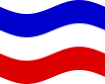 Static waving flag of Schleswig-Holstein (Prussian Province)