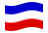 Waving flag of Schleswig-Holstein (Prussian Province)