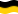 Static waving flag of Saxony (Prussian Province)