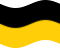 Static waving flag of Saxony (Prussian Province)