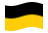 Waving flag of Saxony (Prussian Province)