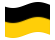 Waving flag of Saxony (Prussian Province)