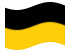 Waving flag of Saxony (Prussian Province)