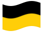 Animated flag Saxony (Prussian Province)