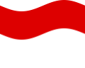 Static waving flag of Brandenburg (Prussian Province)