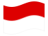 Waving flag of Brandenburg (Prussian Province)